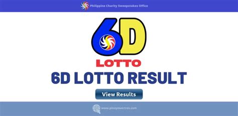 6D Lotto Results Today — July 04, 2024.